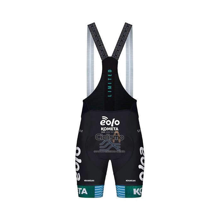 Eolo Kometa Ropa Ciclismo Culotte Corto 2022 Hombre Mangas Cortas Eolo Komet Azur